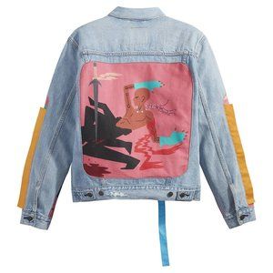 Levi's xGianni Lee Painted Trucker Jacket